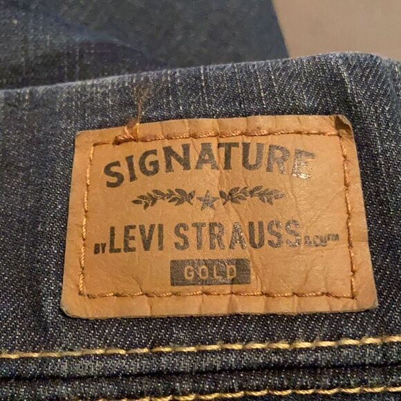 Levi’s Signature Totally Shaping pull-on skinny denim jeans 6S 28x28 - Picture 8 of 9